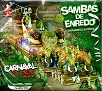 Cd Carnaval Sambas De Enredo 2020 São Paulo Duplo Lacrado!!!