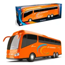 Onibus De Viagem Executive Roma Bus De Brinquedo Laranja