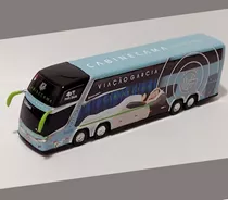 Miniatura Ônibus Viação Garcia - Seu Nome No Itinerário