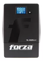 Ups Inteligente Forza Sl-602ul-c 600va/360w 220v - 3 Cei Color Negro