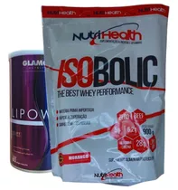 Kit Whey Protein Isobolic 900g + Lipoway Reduce 60 Cápsulas