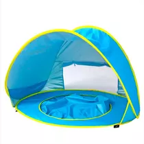 Barraca Infantiljoka Commerce Tenda Com Piscina Para Bebê Barraca Infantil Cabana Grande Barraquinha Cabaninha Toca Criança Menino Menina Unissex Cor Azul