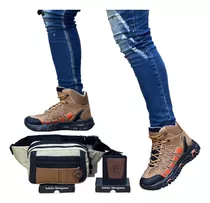 Botas Hombre, Botas Outdoor, Bolso, Billetera, Kit, Oferta