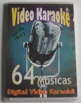 Dvd Vídeo Karaokê Nacional Clássicos 64 Músicas Pra Vc Canta