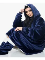 Buzo Termico Hoodie Ovejero Oversized