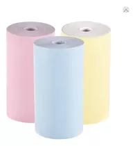 Rollo De Papel Térmico A Color 56m X 5mt Mini Impresora Sd99