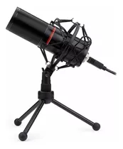 Micrófono Redragon Blazar Gm300 Condensador Cardioide Color Negro Brillante