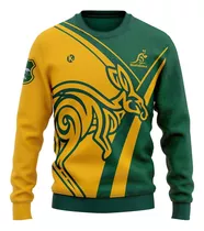 Buzo Cuello Redondo Kapho Rugby Australia Tribal Adulto