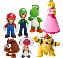 Kit- Mario +luigi +yoshi +goomba +toady + Princesa E Bowser 