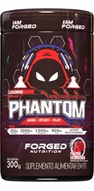 Energético Phantom Gamer - Work - Study - Play 300g - Forged Sabor Frutas Vermelhas
