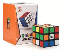 Rubik's Cubo De Velocidad Magnético 3x3 Color De La Estructura Negro