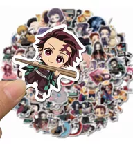 Stickers Demon Slayer Kimetsu No Yaiba 100 Und Anime