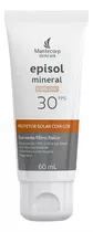 Mantecorp Episol Mineral Prot Sol Facial Com Cor Fps30 60ml
