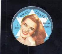 Gran Crack 1957, Figurita N° 12 Susana Freyre Actriz. Mira!!
