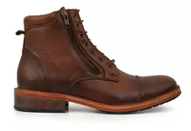 Borcego Hombres Cuero Botas Briganti Botinetas Zapatos Rogue