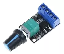 Controlador De Velocidade Para Motor Dc Pwm 5v 12v 10a