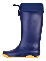 Botas De Lluvia Calfor Náuticas Unisex Con Cuello 34-44 