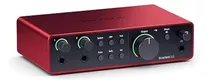 Focusrite Scarlett 2i2 Interfaz De Audio Usb-c 4ªgen Placa C