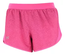 Short Under Armour Running Mujer Fly By 2.0 Rosa Ras