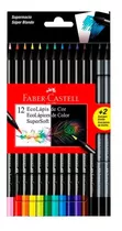 Set 12 Lápices De Colores Faber Castell Supersoft