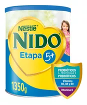 Leche En Polvo Nido® Etapa 5+ Protectus® Avanzado Tarro 1350 Sabor Natural