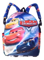 Mochila Jardin Cars Personalizada Bolsillos Neoprene