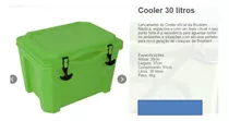 Caixa Térmica - Cooler 30 Litros - Bege - Lançamento