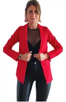 Blazer Mujer Saco Bleiser Entallado Importado Calidad Talles