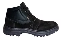Bota Segurança Sapato Trabalho Epi Nobuck Solado Borracha Ca
