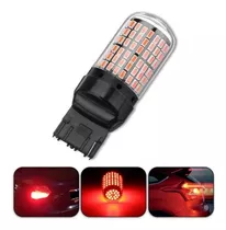 X2 Amplleta Led T20 7443 144smd Roja Auto