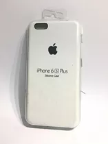 Capa Para iPhone 6 Plus Branca De Silicone Apple - Vitrine