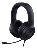 Auricular Gaming  Razer Kraken V3 X Black Usb