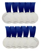 30 Medalhas Esportivas 43mm Personalizar Adesivar Lisas Lote