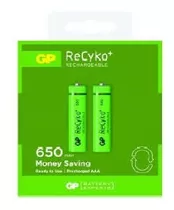 Pila Batería  Recargable Aa Recyko  1300 Mah Gp Original