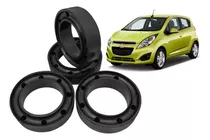 Kit 4 Aumentos Resorte Para Chevrolet Spark Classic Todos