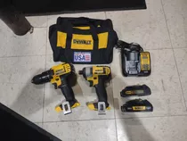 Dewalt  20v Max Lithium-ion Compact Drill Combo Kit