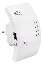 Repetidor De Sinal Expansor Wifi Wi-fi Wireless Roteador T25 Cor Branco Voltagem 110v/220v (bivolt