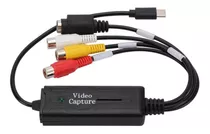 Adaptador Rca A Usb Conexión Tipo C Convertidor Vhs A