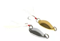 Cucharas Ondulantes Pesca Cucharillas Spinner Sabaleta  X 2