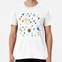 Remera Camiseta De Criptomoneda. Ethereum Bitcoin Litecoin A