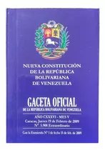 Constitución De Republica Bolivariana Venezuela Actualizada