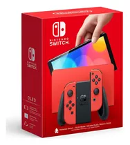 Nintendo Switch Oled Mario Red 