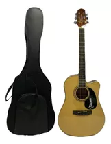 Guitarra Electroacústica Tipo Folk Takamine Ed334c +estuche 