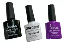 Kit De Base Coat Y Top Coat Ushas + Regalo  Mym Ventas