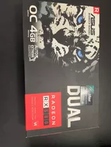 Placa De Vídeo Amd Asus Rx 580 Dual-rx580-o4g Oc Edition 4gb