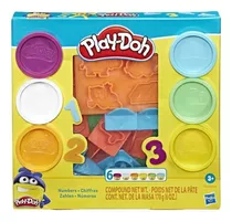 Massinha Play Doh Fundamentals Molde De Numeros Hasbro E8533