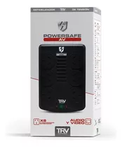 Estabilizador De Tension Trv Powersafe Av 6tomas/rj45/2000va Color Negro