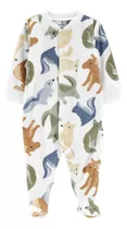 Pijama Carters 1 Pieza Con Pie De Micropolar Animales Ub