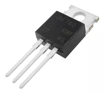 Pack 5pcs Mosfet Irf740 Canal N To220 Pwm Arduino [ Max ]