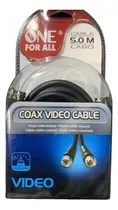 Cable Coaxial One For All 5mt Tv Video Cable Coaxil